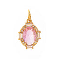 Birthstone Pendant Necklace - October Pendant [RI4Z0J5W]