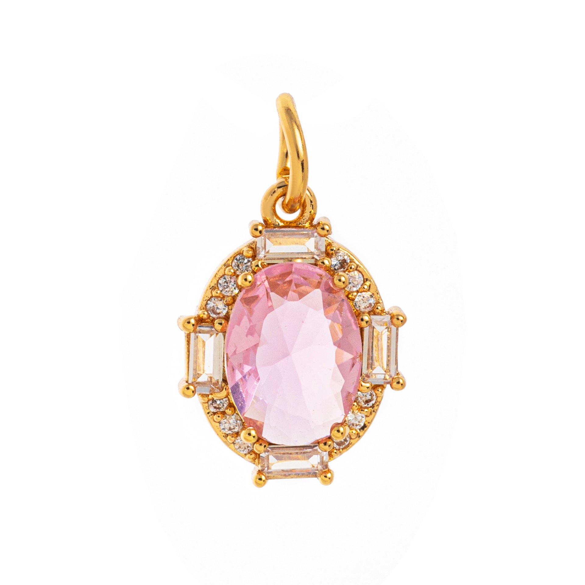 Birthstone Pendant Necklace - October Pendant [RI4Z0J5W]