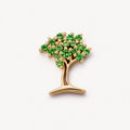 Floating Charm Locket Necklace - Tree (Single Charm) [98KQ7641]