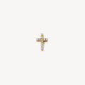 Floating Charm Locket Necklace - Cross Charm [BQWM9LGY]
