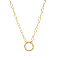 Geometric Charm Chain Necklace - Style 7 Necklace [WPURHMV9]