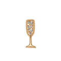 Floating Glass Locket Pendant Necklace - Wine Glass (Single Charm) [FZLTT03Q]