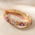 Jream Cloisonne Tulip Bracelet - Purple Design [WHGYNBDI]
