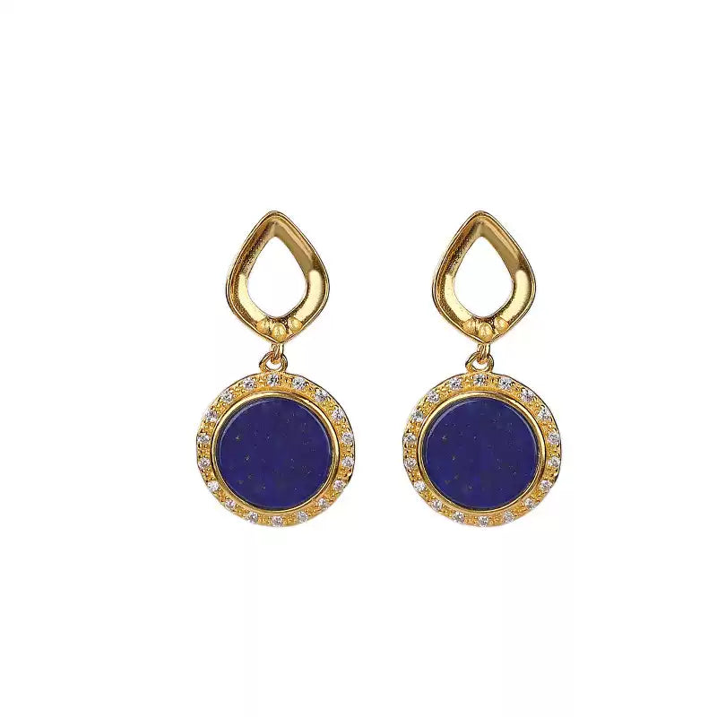 Eve Lapis Lazuli Drop Earrings