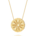 Celestial Tarot Card Pendant Necklace - Star [LCE5HB29]