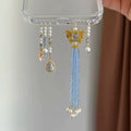 Beaded Phone Charm Lanyard - Gourd Butterfly Tassel Phone Chain [UXHIEXS4]