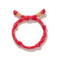 Daphney Braided Heart Bracelet - Red Bracelet [VFEPAWOV]