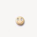 Transparent Locket Pendant Necklace - Smiley Face (Charm Only) [XBFDWK5Y]