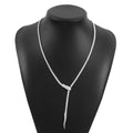 Snake Bone Chain Necklace - Silver Snake Style 2 [QJTI7MFN]