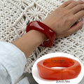 Khali Irregular Smudged Bangle - Dark Coffee [YPFFL19X]
