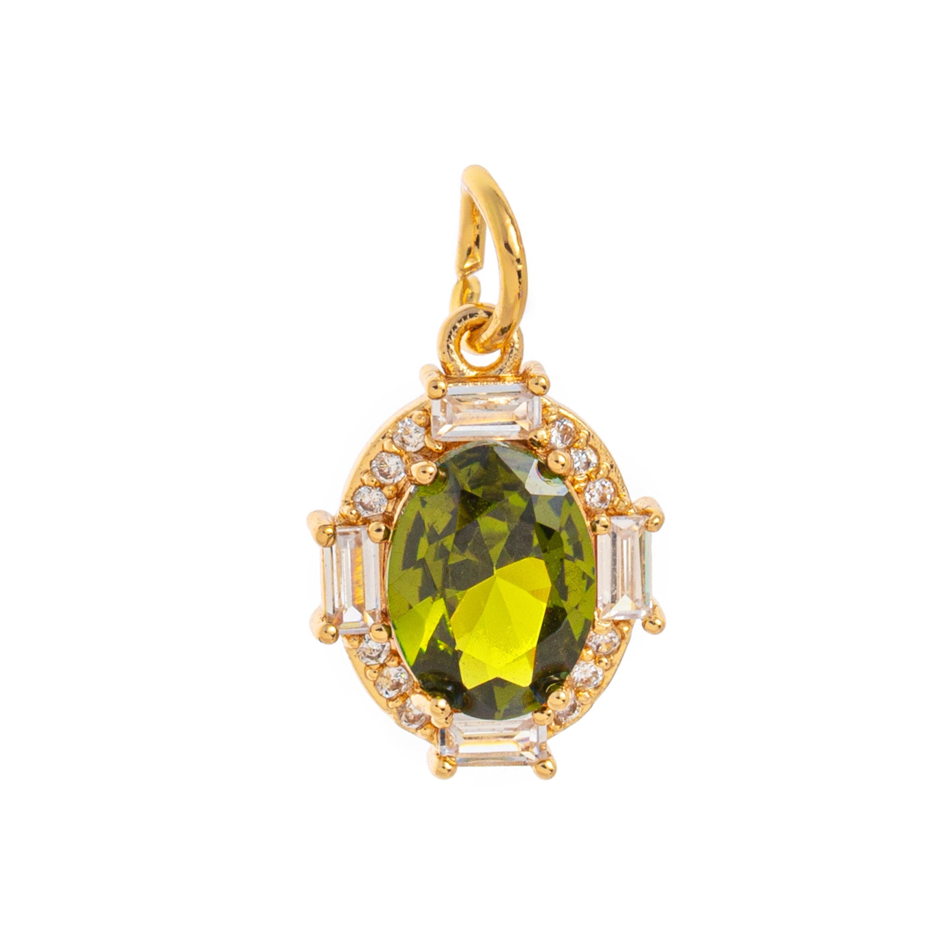 Birthstone Pendant Necklace - August Pendant [DSDBFYLC]