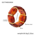 Alianny Irregular Resin Bracelet - Amber Bracelet [7QEDTSVB]