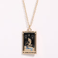 Erynn Gold-Plated Tarot Necklace - The Star [ASJRLQIM]