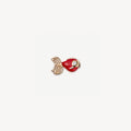 Floating Charm Locket Necklace - Goldfish Charm [RBJPABC9]