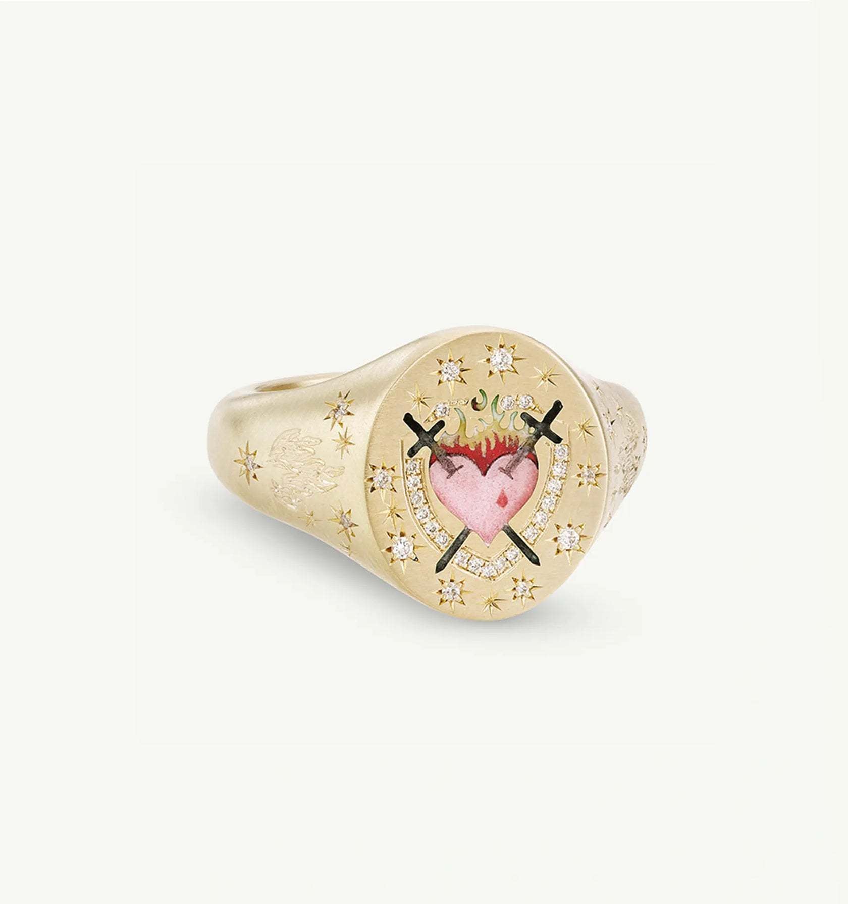 Cristel Adjustable Motif Rings - Somber Ring [W0W1PAWW]