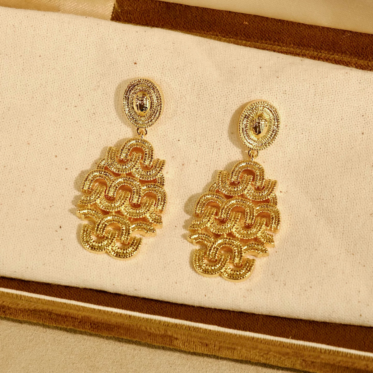 Vintage Arc De Triomphe Earrings - Stud Earrings (In Stock) [8IHUKER5]
