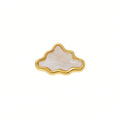 Dainty Birthstone Heart Locket Ring - Cloud Charm [SLZLFHVK]