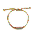 Heart Pendant Chain Necklace - Orange Bracelet [8K3OAKFY]