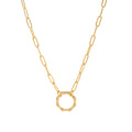Geometric Charm Chain Necklace - Style 5 Necklace [XQPOXI93]