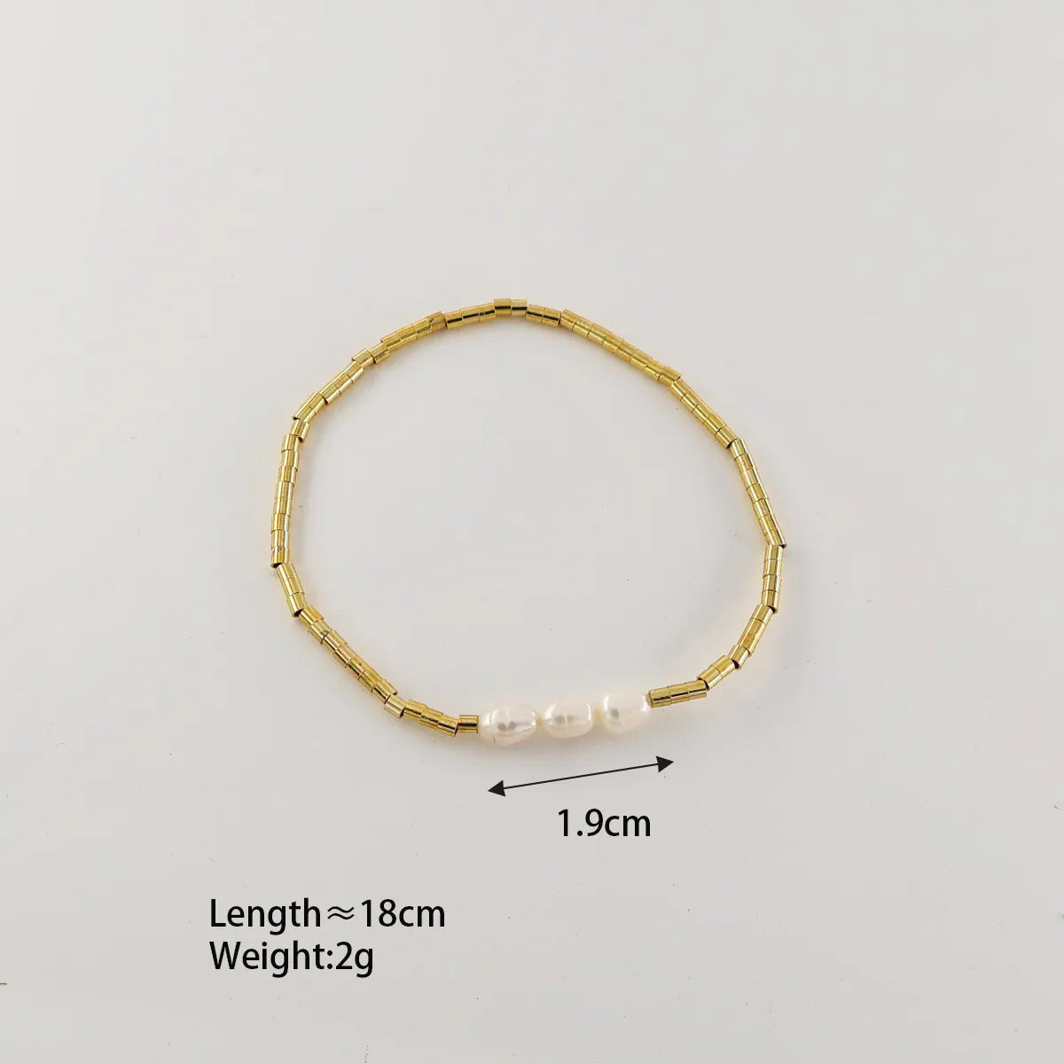 Danely Natural Stone Bracelet - White Bracelet [UAOUFVSS]