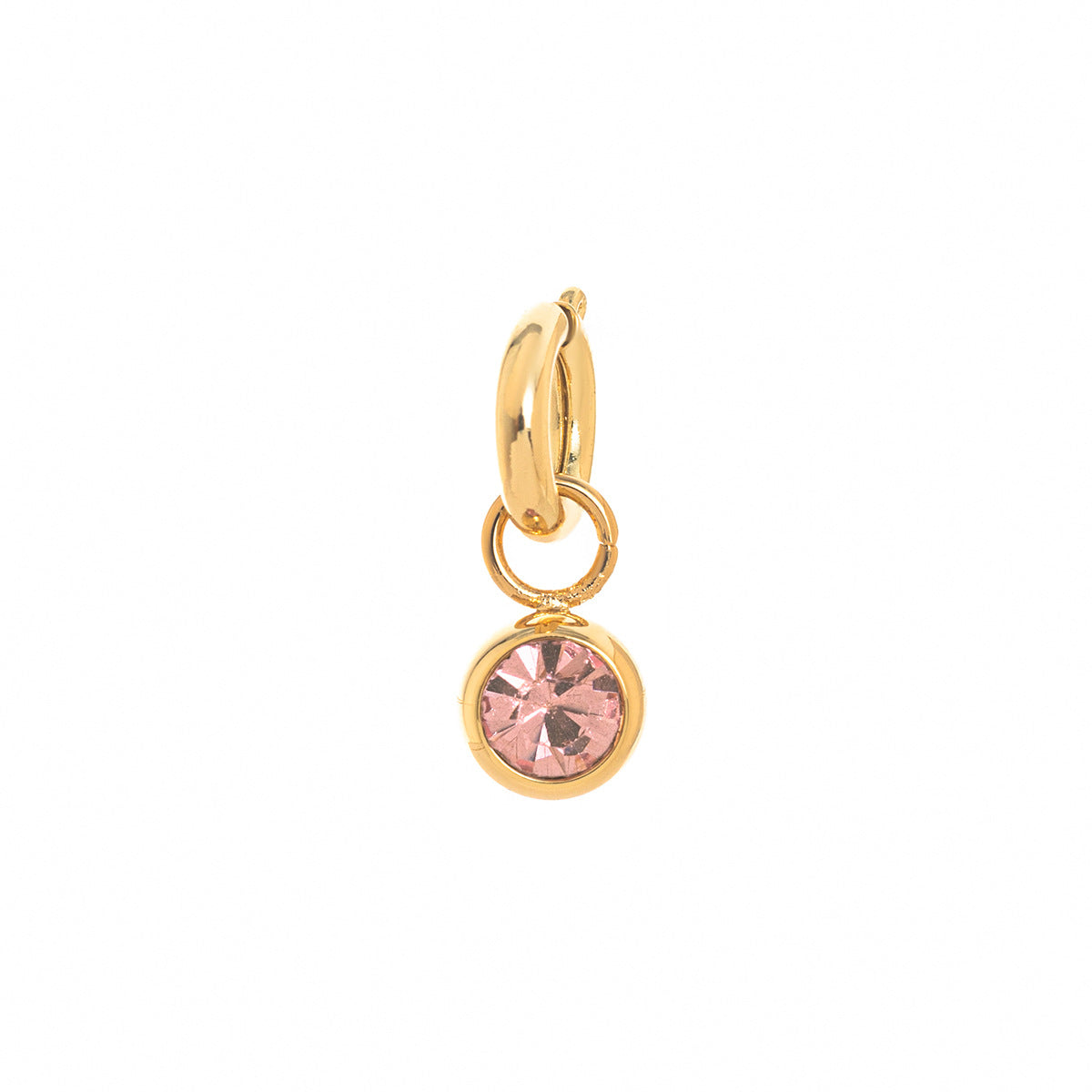 Zodiac Birthstone Pendant Necklace - October Zircon Pendant [N3CD0NE3]