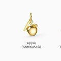 Tropical Fruit Pendant Necklace - Apple [4D7TWG1J]