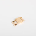 Layered Magnetic Necklace Clasp - Irregular Gold 2-Spacer Clasp [VX3SB7AY]