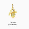 Tropical Fruit Pendant Necklace - Lemon [LR3TI7BD]