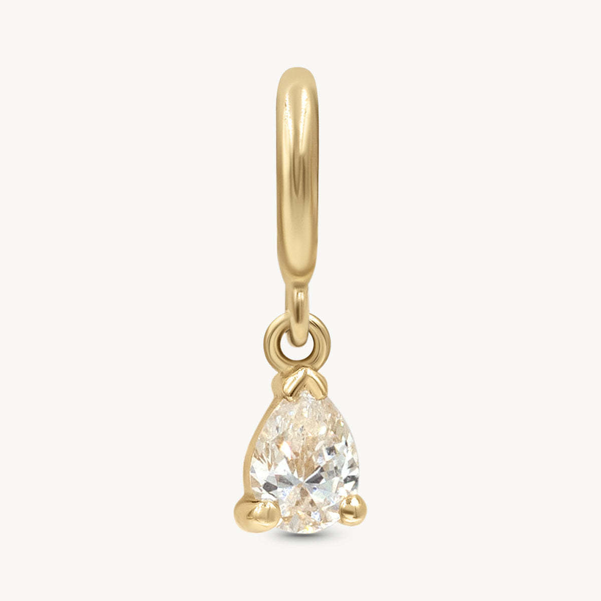 Janiyla Dainty Birthstone Pendant - April Birthstone Pendant [IVBR92JV]