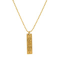 Zodiac Tarot Pendant Necklace - Libra [EM4WIM7X]