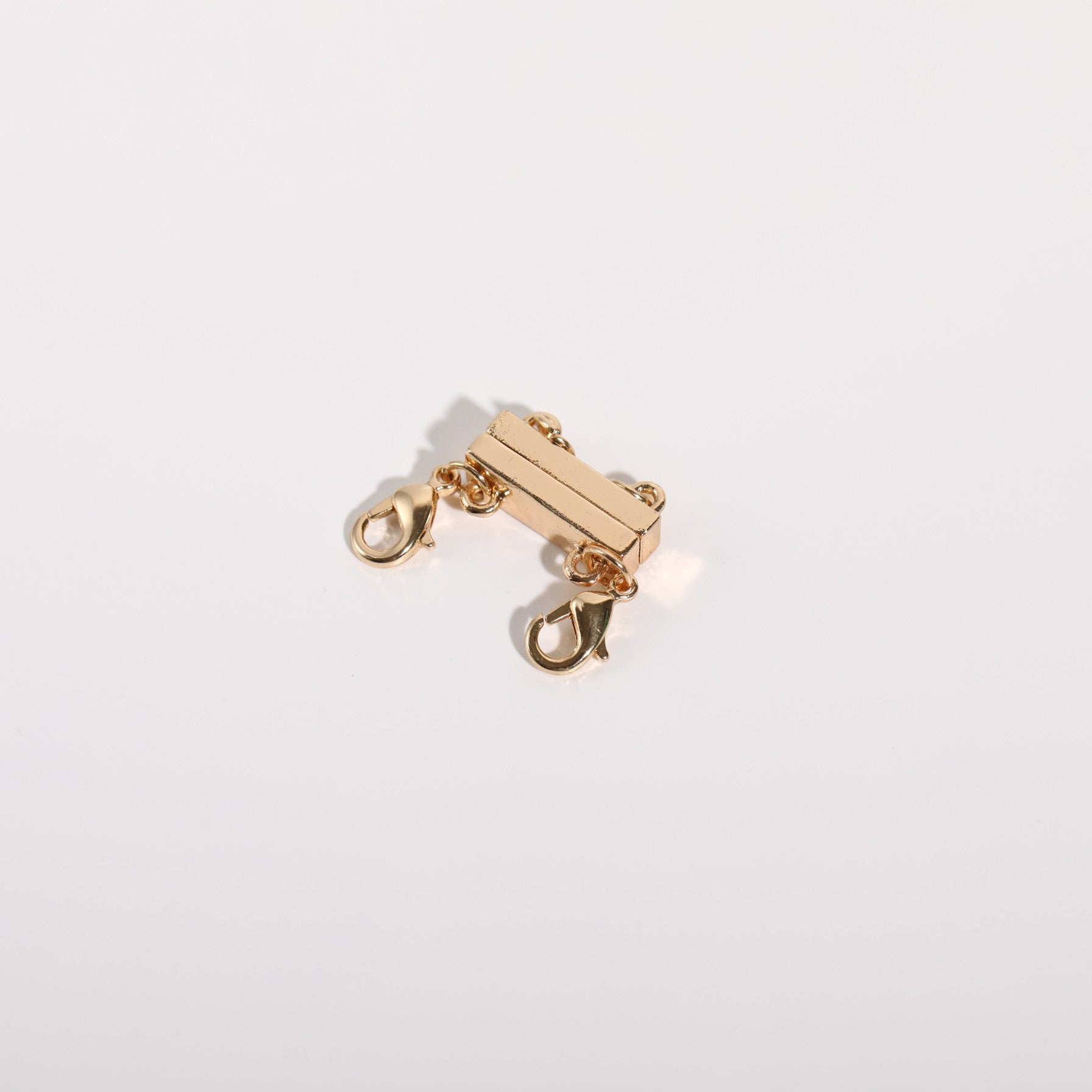 Layered Magnetic Necklace Clasp - Gold 2-Spacer Clasp [ROGTZLL7]