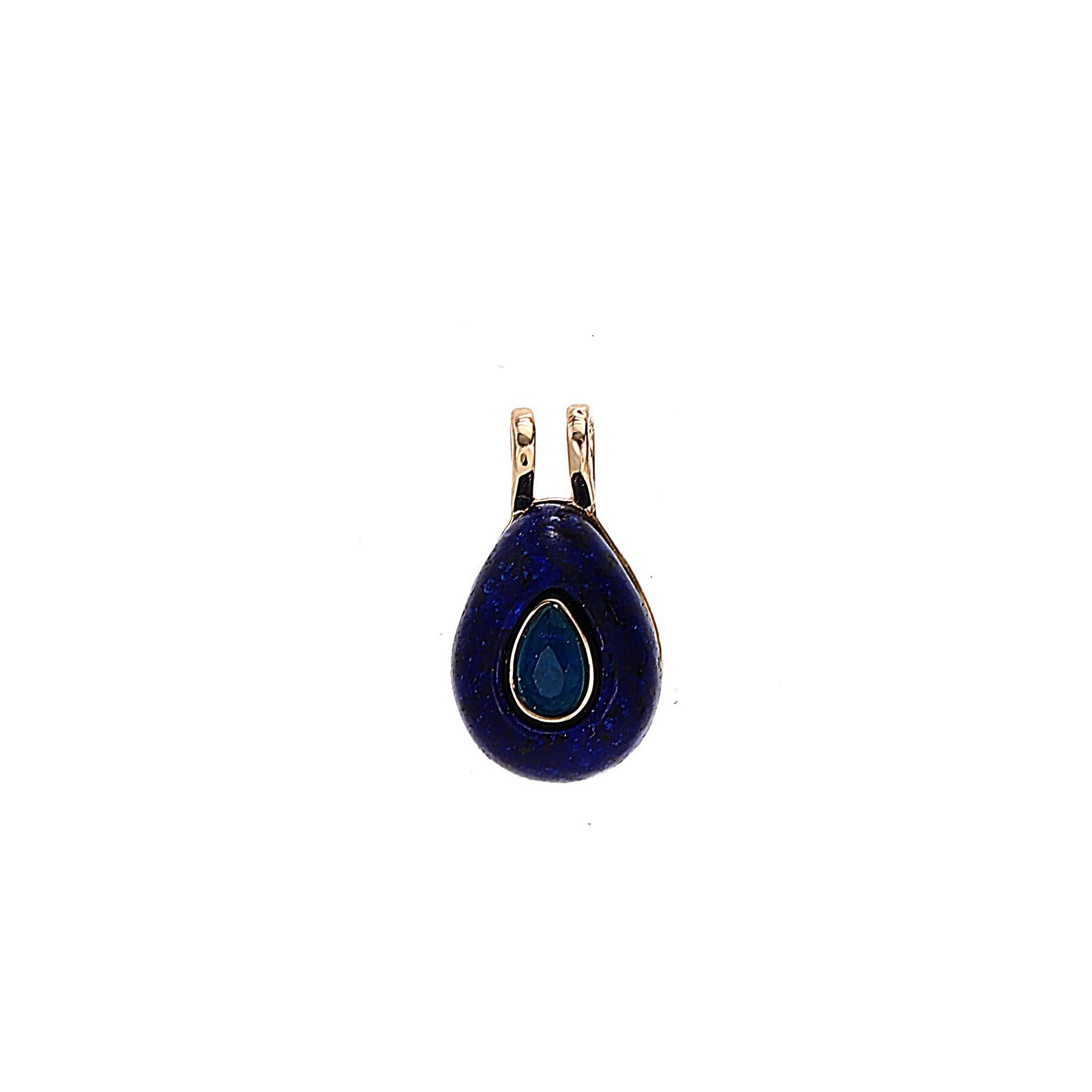 Naudia Zircon Birthstone Necklace - September (Natural Stone Pendant) [9BK6ZNTL]