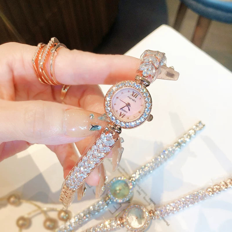 Fishtail Bracelet Watch - Mermaid | Rose Pink [51992DUR]