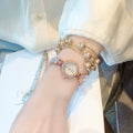 Fishtail Bracelet Watch - Mermaid | Rose White [94Y0I067]