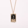 Tarot Card Pendant Necklace - Knight of Cups [FA28WUMX]