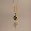 Birthstone Pendant Necklace - August Necklace [S654ZC14]