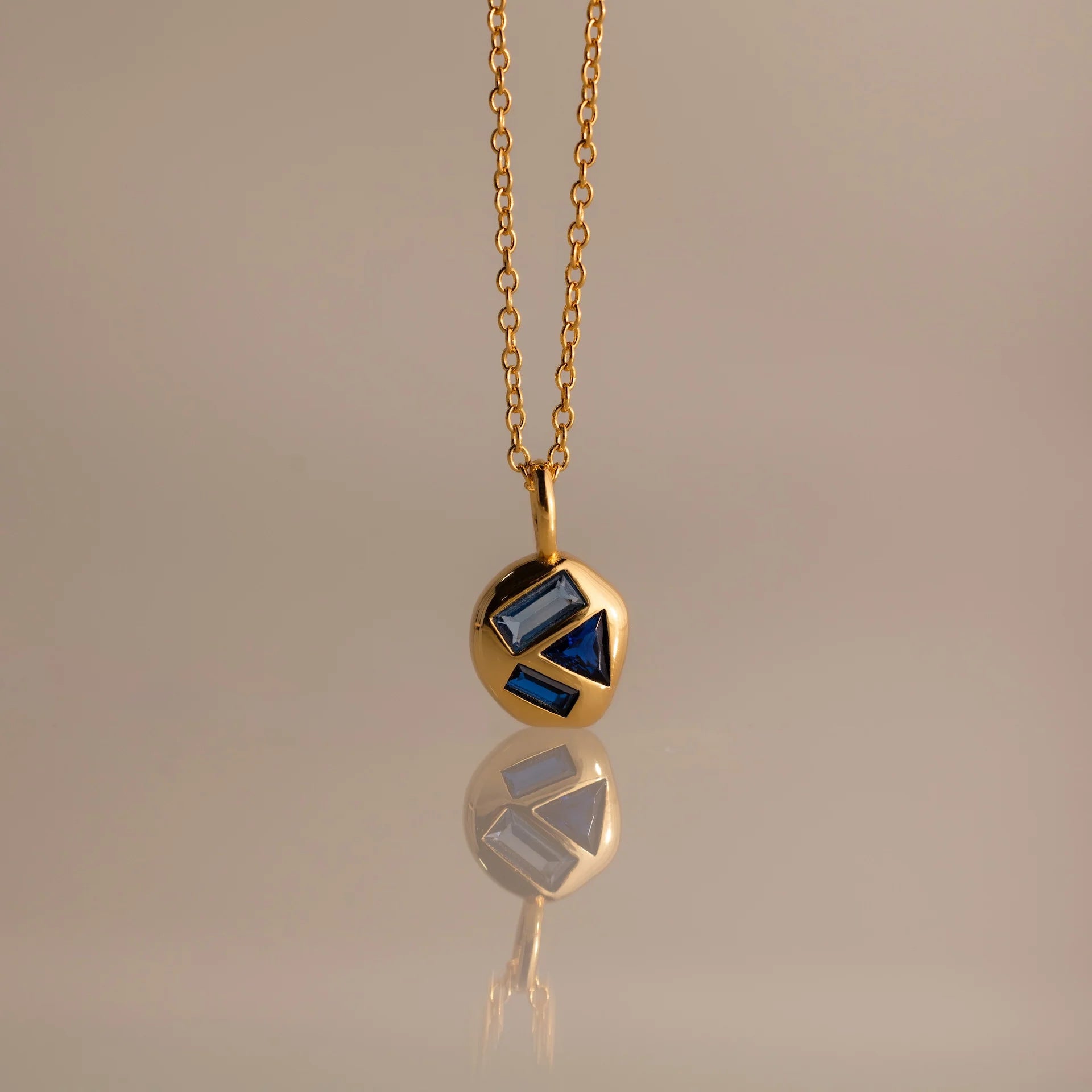 Birthstone Pendant Necklace - September Necklace [DYSFYT92]