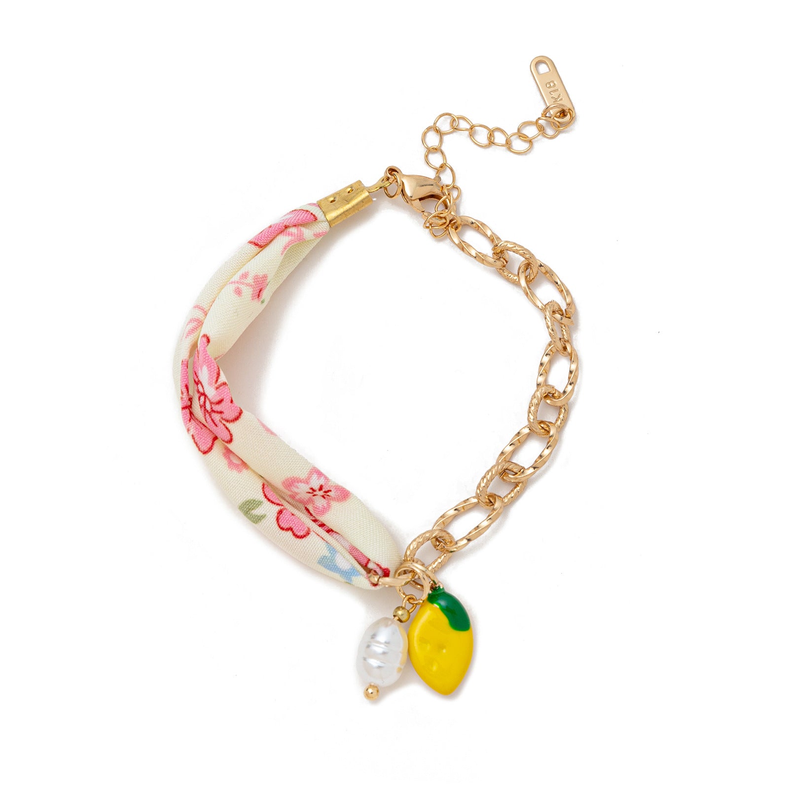 Dainty Charm Pendant Bracelet - Lemon Pendant Bracelet [8W0RUP1K]