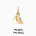 Tropical Fruit Pendant Necklace - Hami Melon [4HDPN0SR]