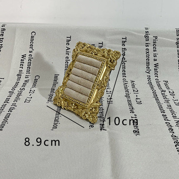 Taylah Jewelry Display Essentials - Mini Ring Tray (Beige) [I57U0J27]