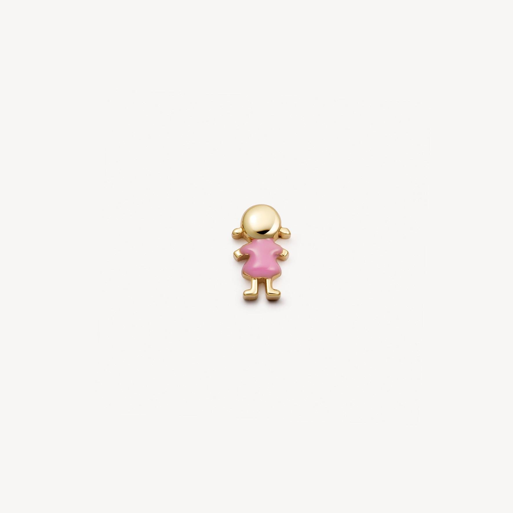 Floating Charm Locket Necklace - Little Girl Charm [XDR4JDPD]