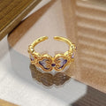 Janell Colorful Enamel Open Ring - Style 30 [9KEYN8MX]