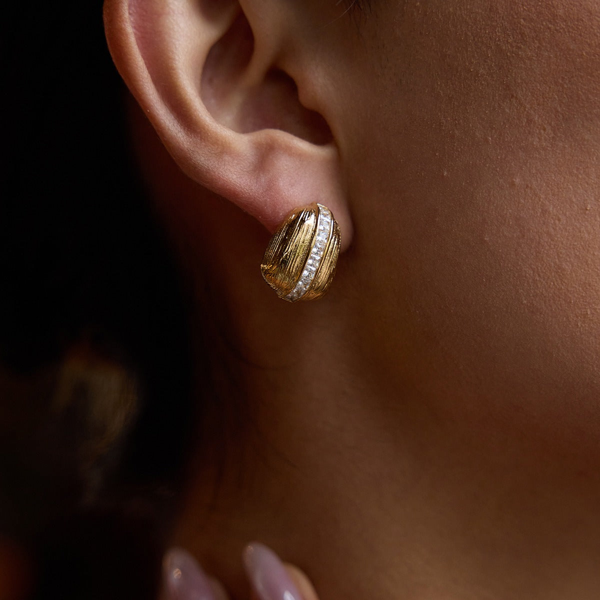 Natalia Elegant Zircon Earrings