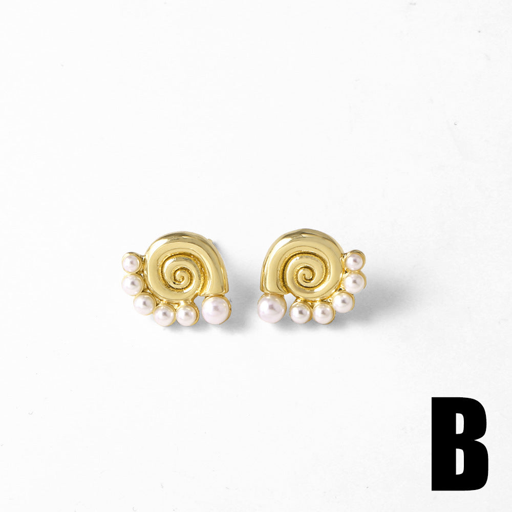 Kenzie Delicate Pearl Threader Earrings - Style 2 [F8GWHO0B]