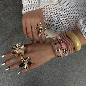 Marie Resin Bracelet Set