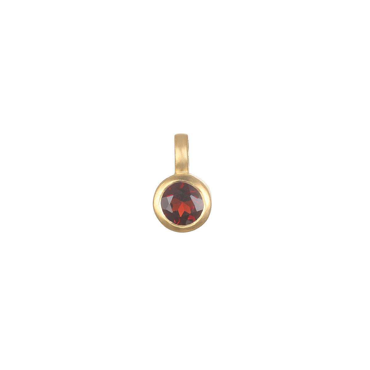 Mini Elephant Pendant Necklace - January [P758ZNZA]