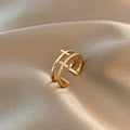 Rafaela Delicate Cross Ring - Gold [RK7HSFF4]