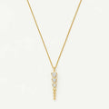 Layered Heart Pendant Necklace - Long Layered Heart Necklace [H2XELLMX]