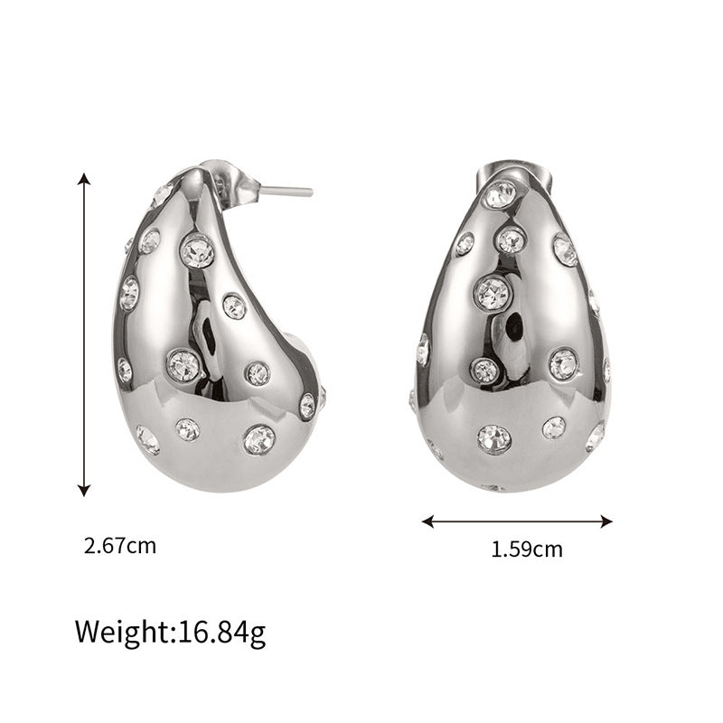 Madina Retro Drop Earrings - Style 2 [9YR9V90L]