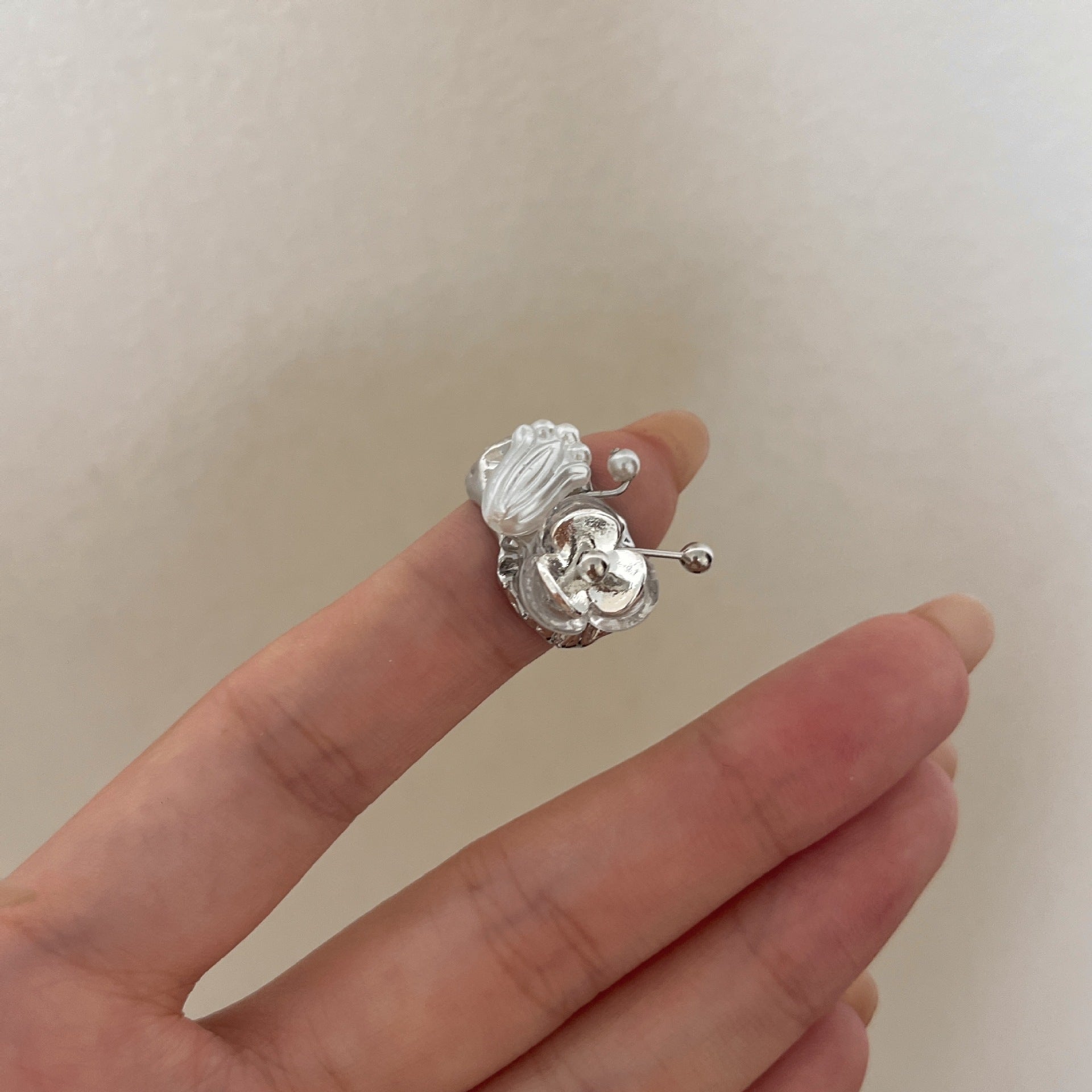 Evyn Pearl Bloom Ring - D [FNYY4LQN]
